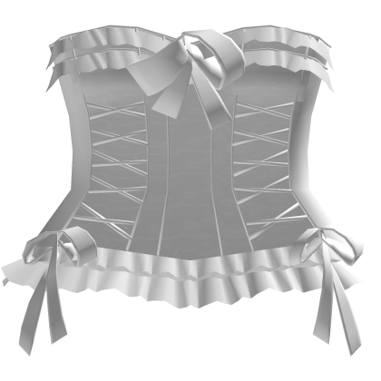 ⸸꒱ white gothic babydoll corset princess dress