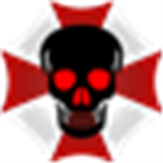The Red Crossed Skull