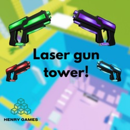 Laser gun Tower! (free items!)