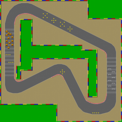 Super Mario Kart - Mario Circuit 1 Roblox decal