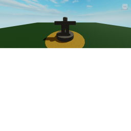 the statue of  T-POSE