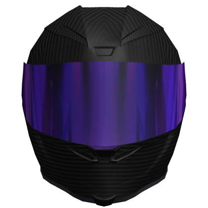 Motorcycle Racing Helmet Carbon Purple