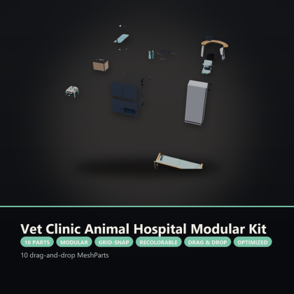 Vet Clinic & Animal Hospital Modular Kit preview 5