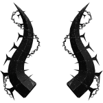 Black Chained Voidbound Horns