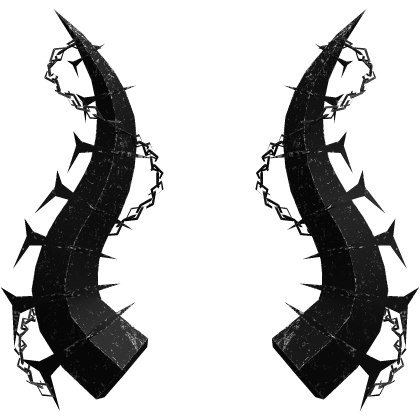 Black Chained Voidbound Horns Roblox item