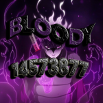 bloody ;