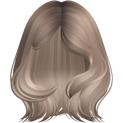 Milk Tea Brown Wispy Layered Blowout Roblox item