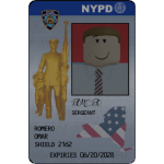 NYPD Identification Card