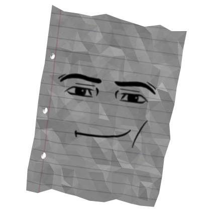 man face meme drawing Roblox item