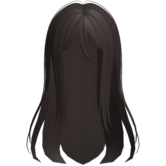 kanade long brown wispy anime hair