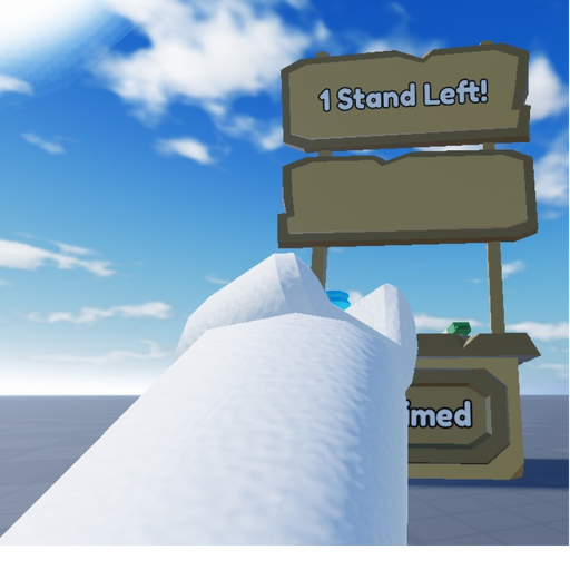 Pls donate but here one stand! (Donation game)