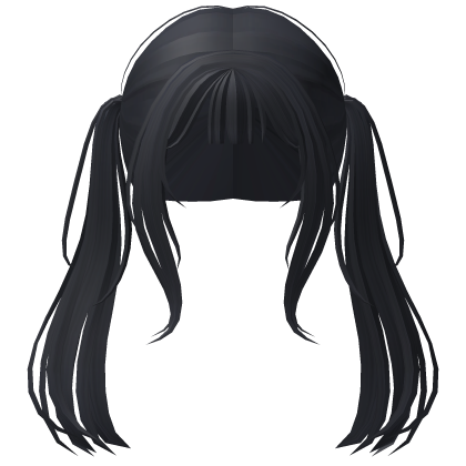 ♡ Dark Blue Twintail Whisper Roblox item
