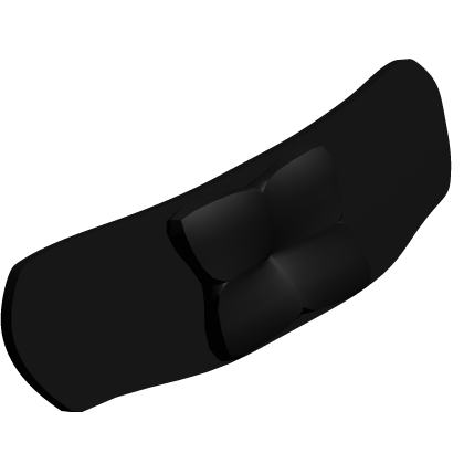 (ᵕ҂ᴗ—) black handmade school bandage 
