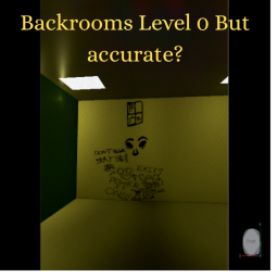 Backrooms Level 0 But accurate.