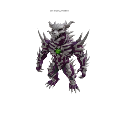 Horror Pain dragon NPC — Scripted AI Monster R15