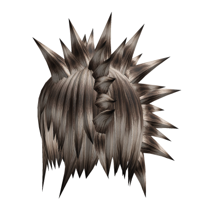 Ashe Blonde Messy Rockstar Punk Spiky Hair