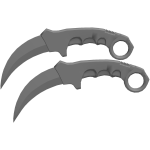 Red Sparkle Time Karambit