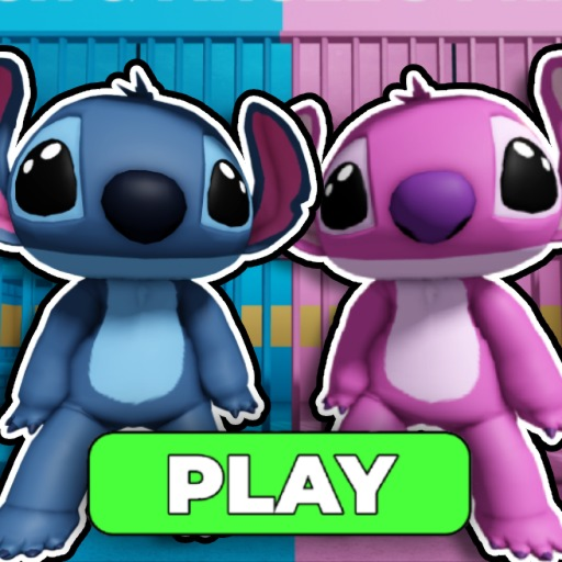STITCH & ANGEL'S PRISON RUN! (Obby)