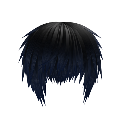 Black nd Blue Emo Hair Roblox item
