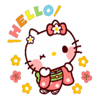 Hello kitty loud japanese Roblox decal