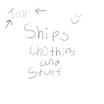 Shipwreck’s clothing and stuff