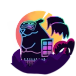 Vaporwave Chomik