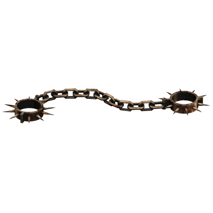 Rusty Spiky Shackles  Roblox item