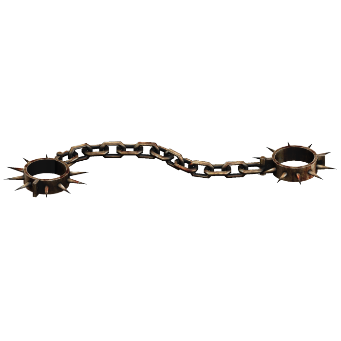 Rusty Spiky Shackles 