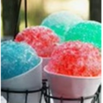 Snow cones!