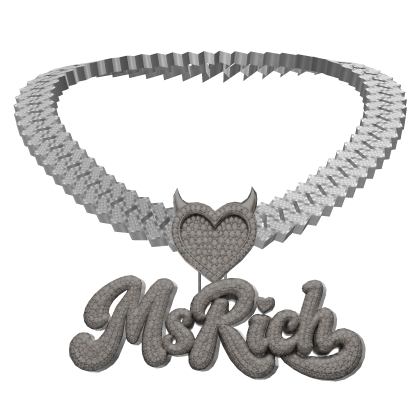 "MSRICH" Custom Diamond Chain 3.0