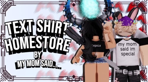 Text Shirt Homestore [400+ SHIRTS!!]