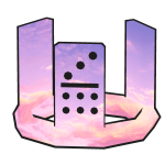 [CODE - 36KR] Pink Skybox Domino