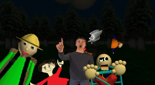 Baldi's Basics Camping Trip DEMO