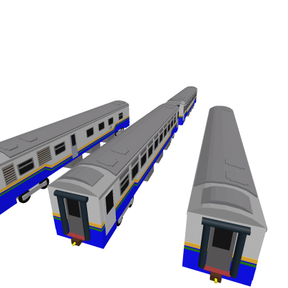 Indonesian Train Maker - Passenger Cars + Logo