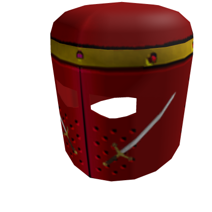 Knight Helm of the Scarlet Order