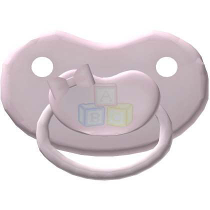 ♡ mm..! kawaii cute pink little baby paci pacifier