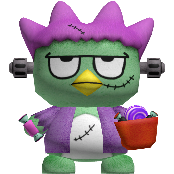 Waist Badtz-Maru Halloween Plushie Sanrio