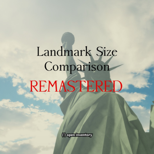 Landmark Size Comparison Remastered