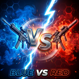 Blue VS Red icon