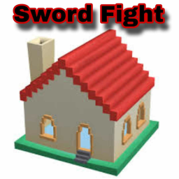 Sword Fight In Front Of The Classic House