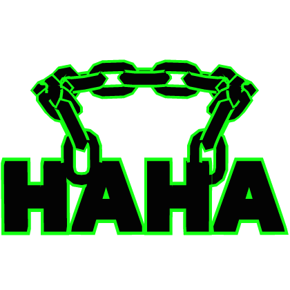 Cartoony Green Haha Chain Roblox item
