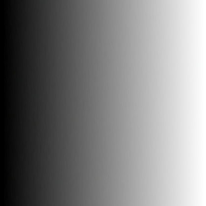 Black to Transparent Gradient Roblox decal