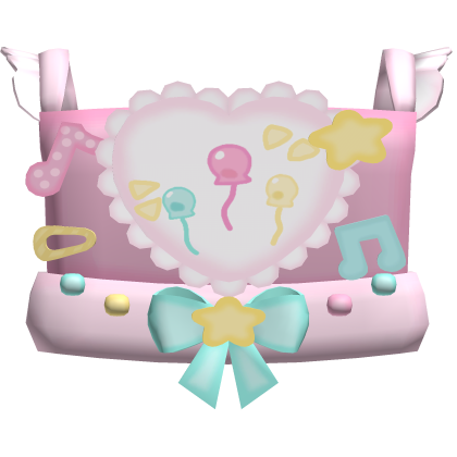 candy harajuku pink party decora ruffle top 🍭🎉