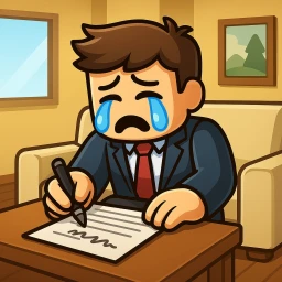 cart ride into divorce papers icon