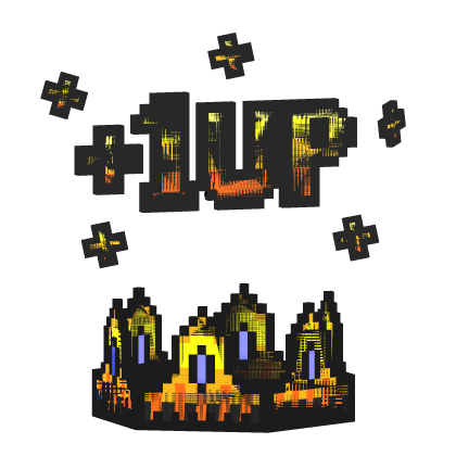 (⌛Animated + Limited) 8-Bit LIFE Royal Crown