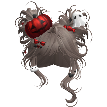 Spooky Halloween Pumpkin Buns  (Light Brown)