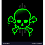 green skull leader