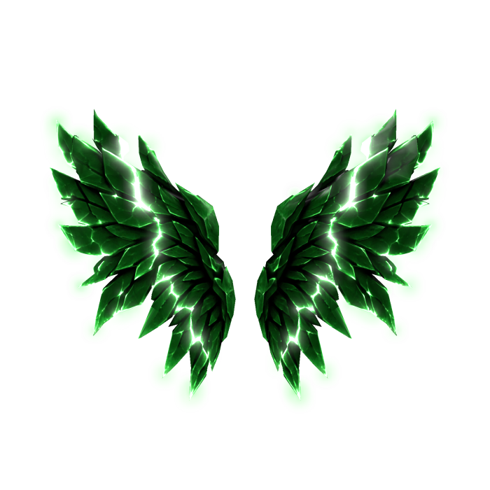Glowing Wings Green 