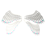 Angelic White Jewelled Wings