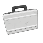 White briefcase anime